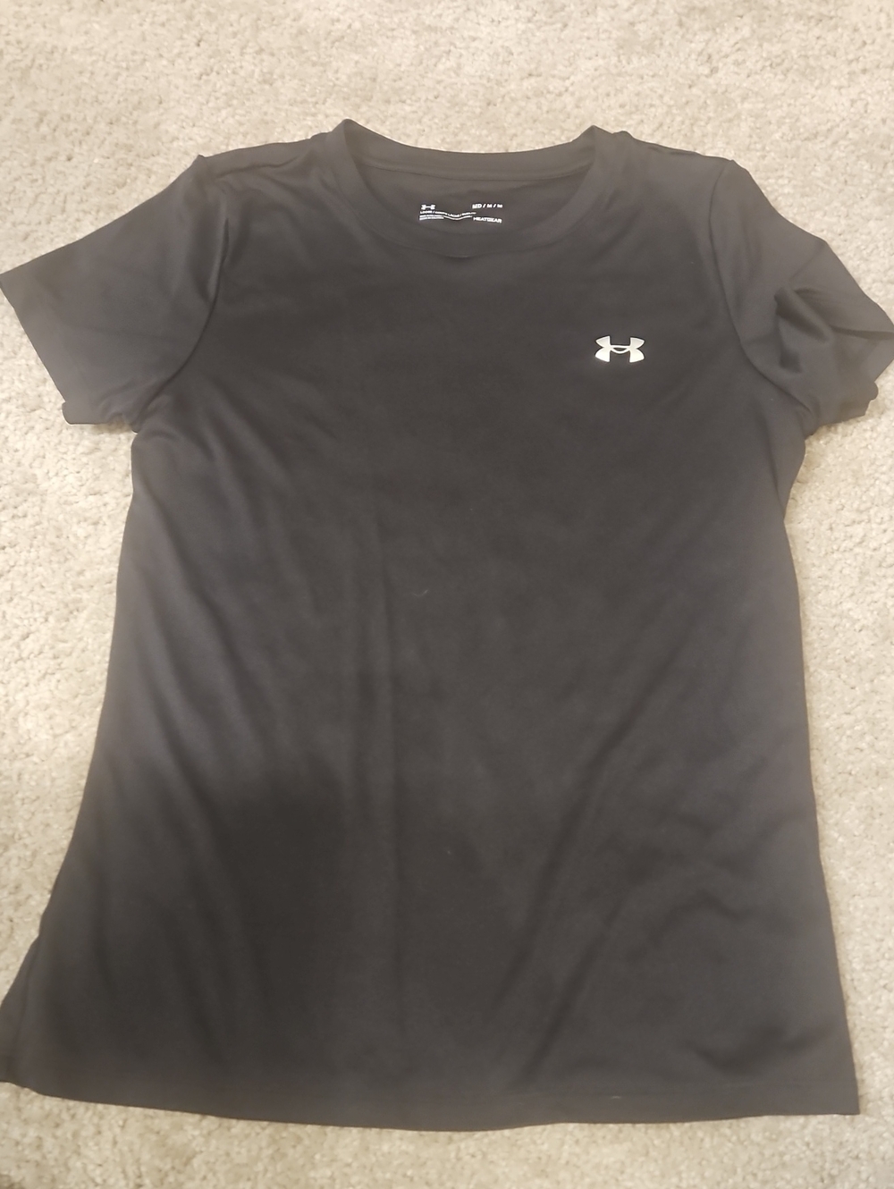 Under Armour Black Women's Short-Sleeve Performance Tee
